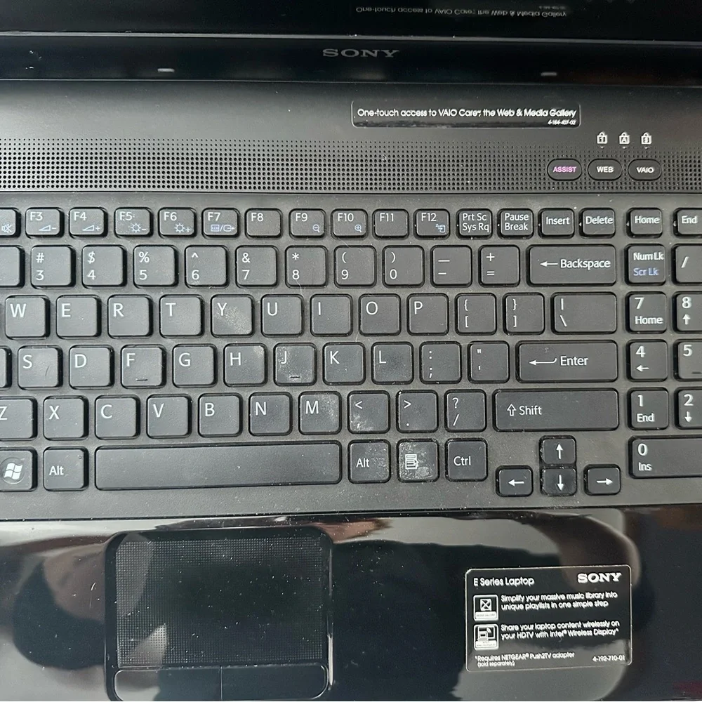 Sony VAIO Laptop (Black)